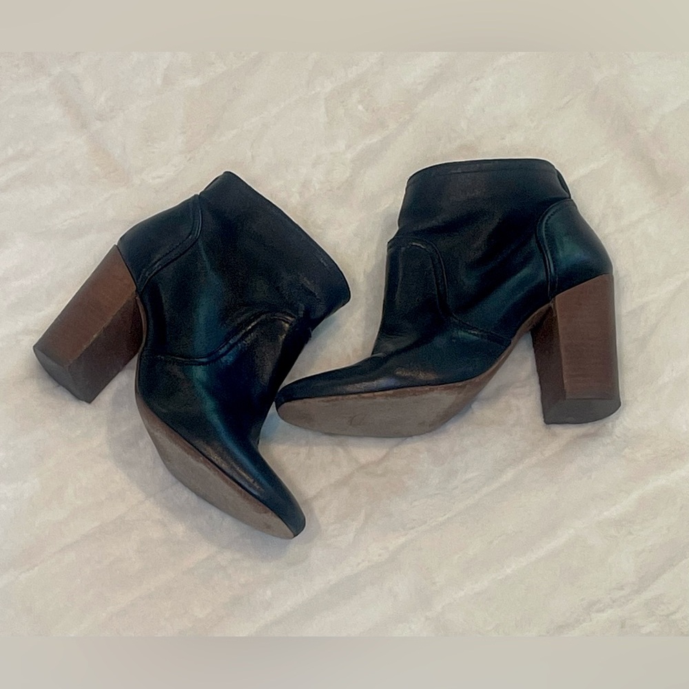 Tory Burch Leather Ankle Boots
